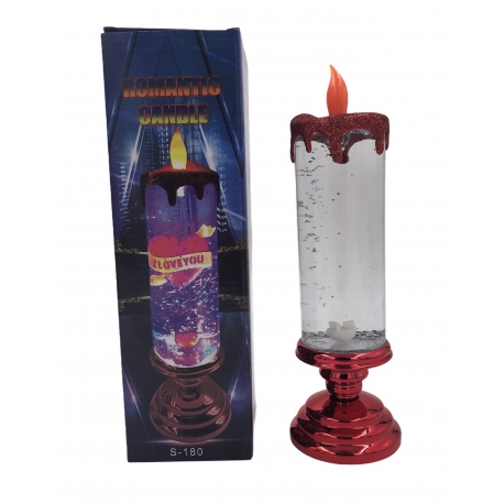 Новогодние свечи на батарейках и 220В (ночник)