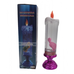 Новогодние свечи на батарейках и 220В (ночник)