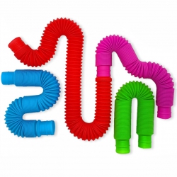 Развивающая сенсорная детская игрушка Pop Tube антистресс поп туб