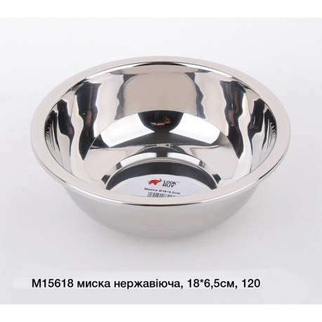 Миска 18х6,5см М15618