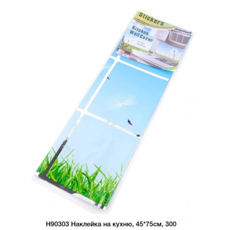 Наклейка над плитою 45х75см Н90303