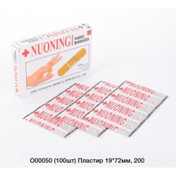 Пластир 100шт 19х72см О00050