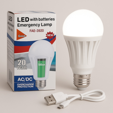 LED Лампа з акумулятором USB (3920)